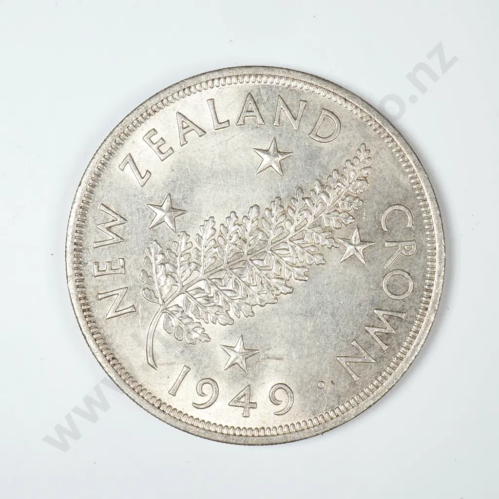 1949 New Zealand Crown - Better Grade Image 1++