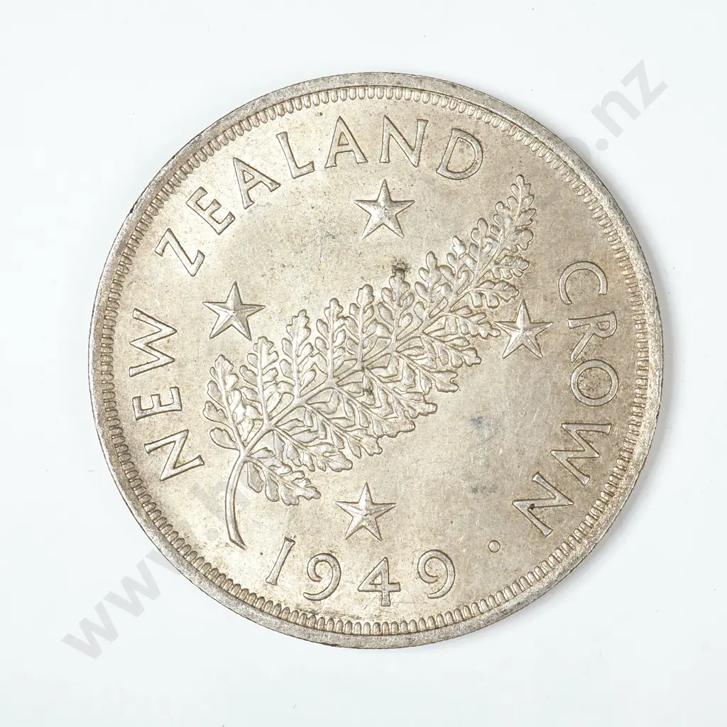 1949 New Zealand Crown - Better Grade Image 1++