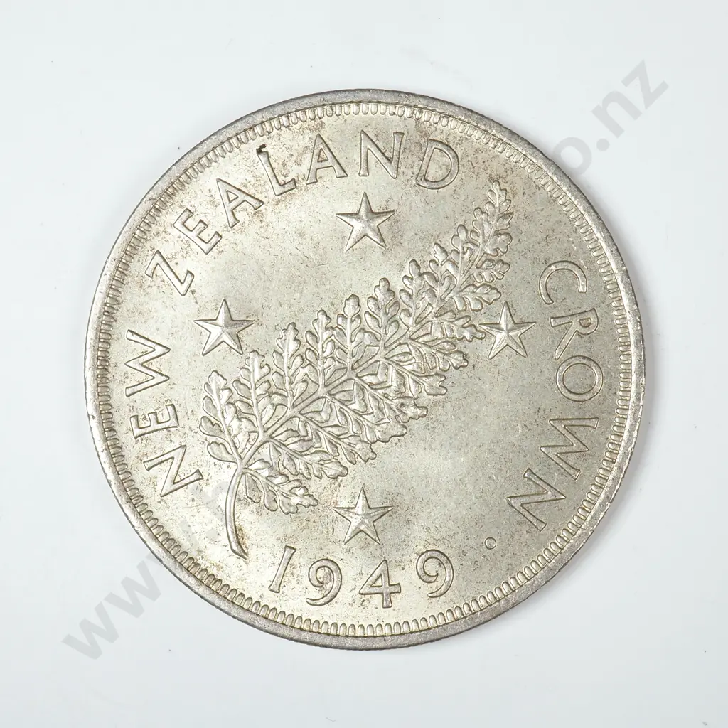 1949 New Zealand Crown - Better Grade Image 1++