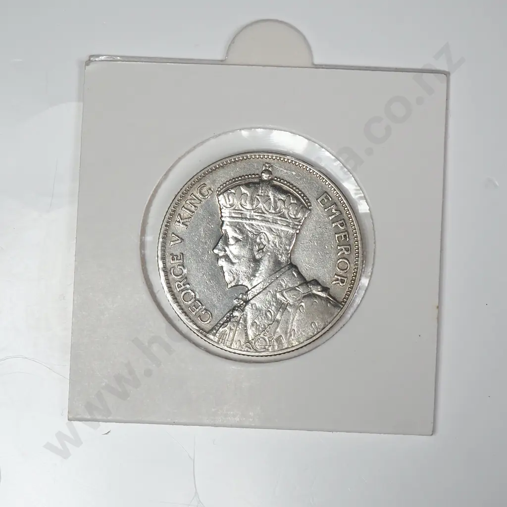 NZ 1936 Florin Image 1++