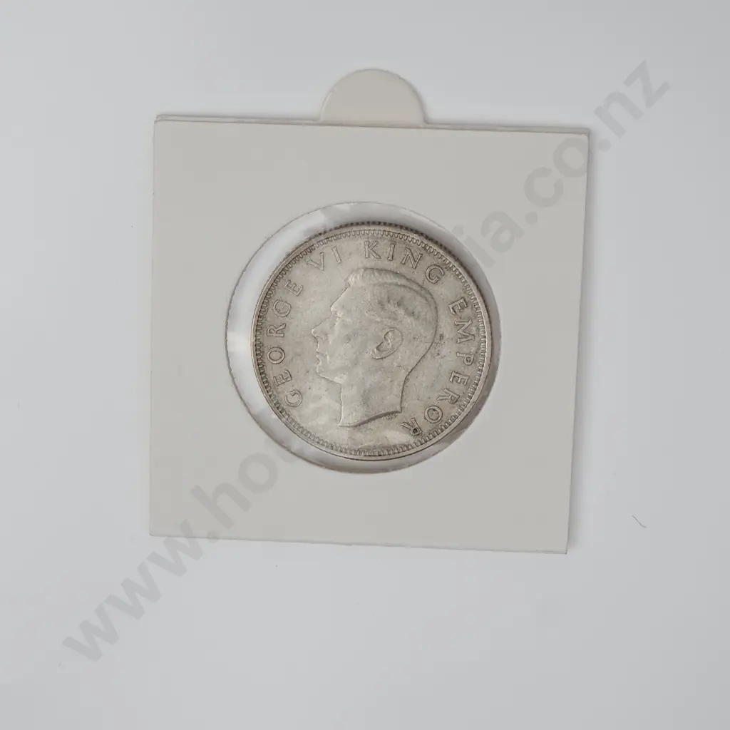 NZ 1941 Florin Image 1++