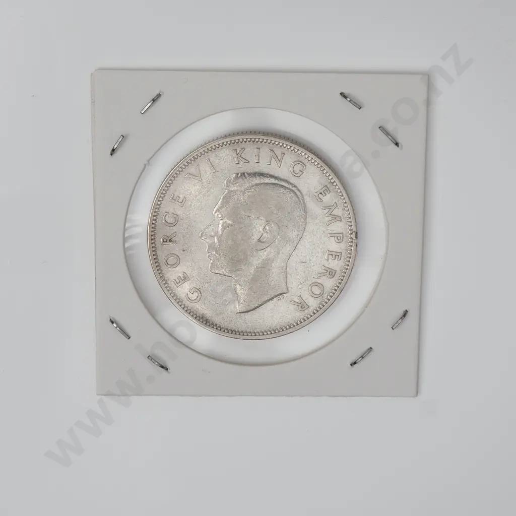 NZ 1944 Half Crown Image 1++