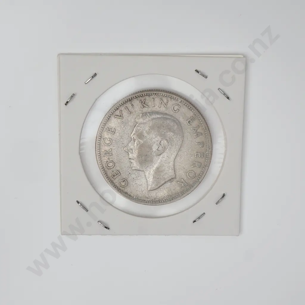 NZ 1937 Half Crown Image 1++