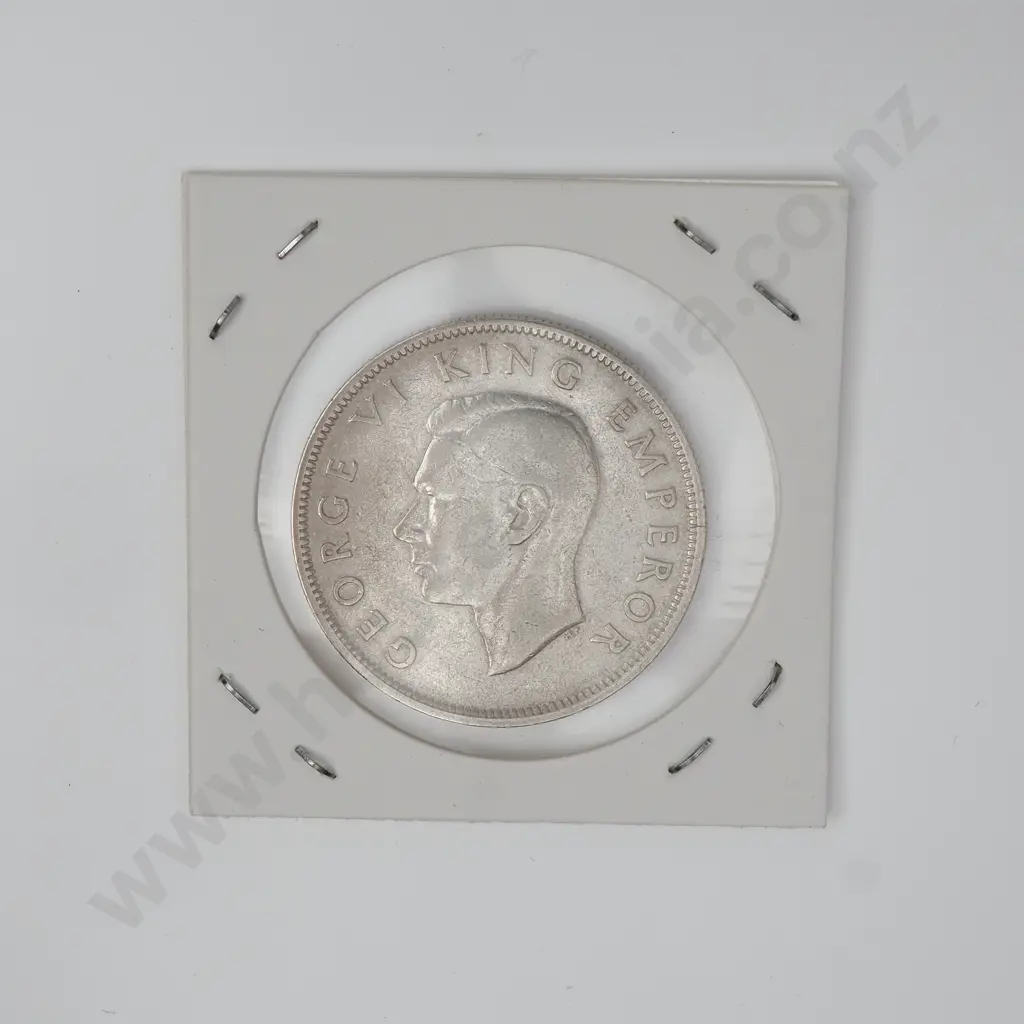 NZ 1943 Half Crown Image 1++