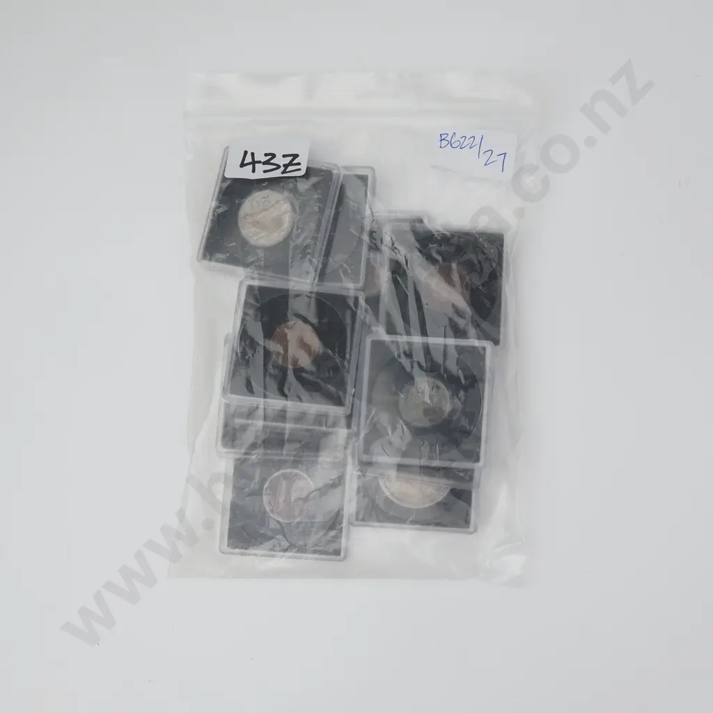 Assorted Lot of Individually Cased International Coinage - Interesting Image 1++