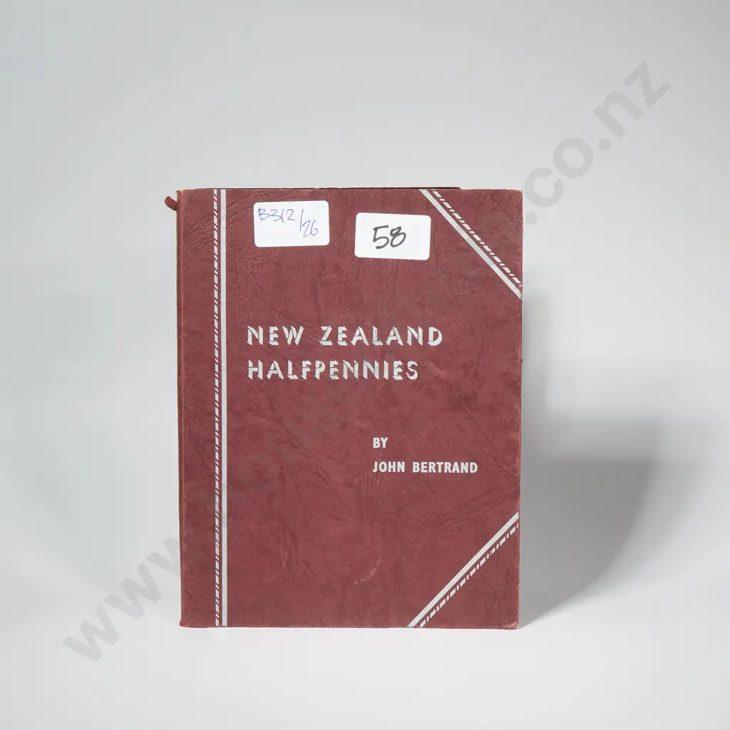 John Bertrand New Zealand Half Pennies Coin Album- almost completed Image 1++
