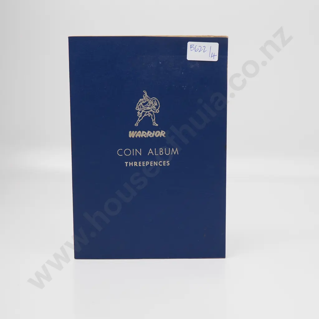 Warrior New Zealand Threepence Coin Set - Complete except 1935 Image 1++