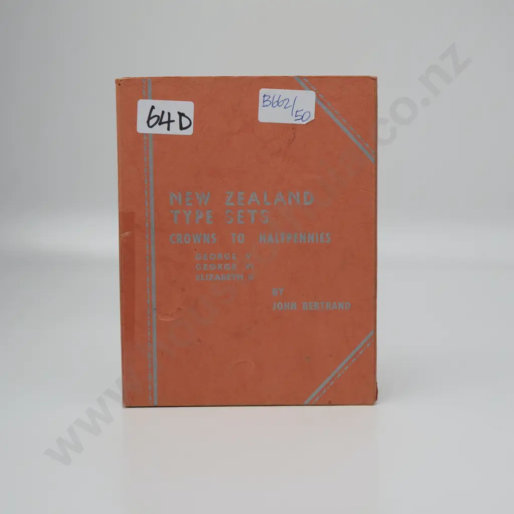 NZ Bertrand Type Set Album - Mosty Complete Image 1++