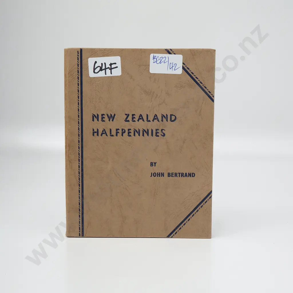 NZ Bertrand Half Penny Album - Mostly Complete Image 1++