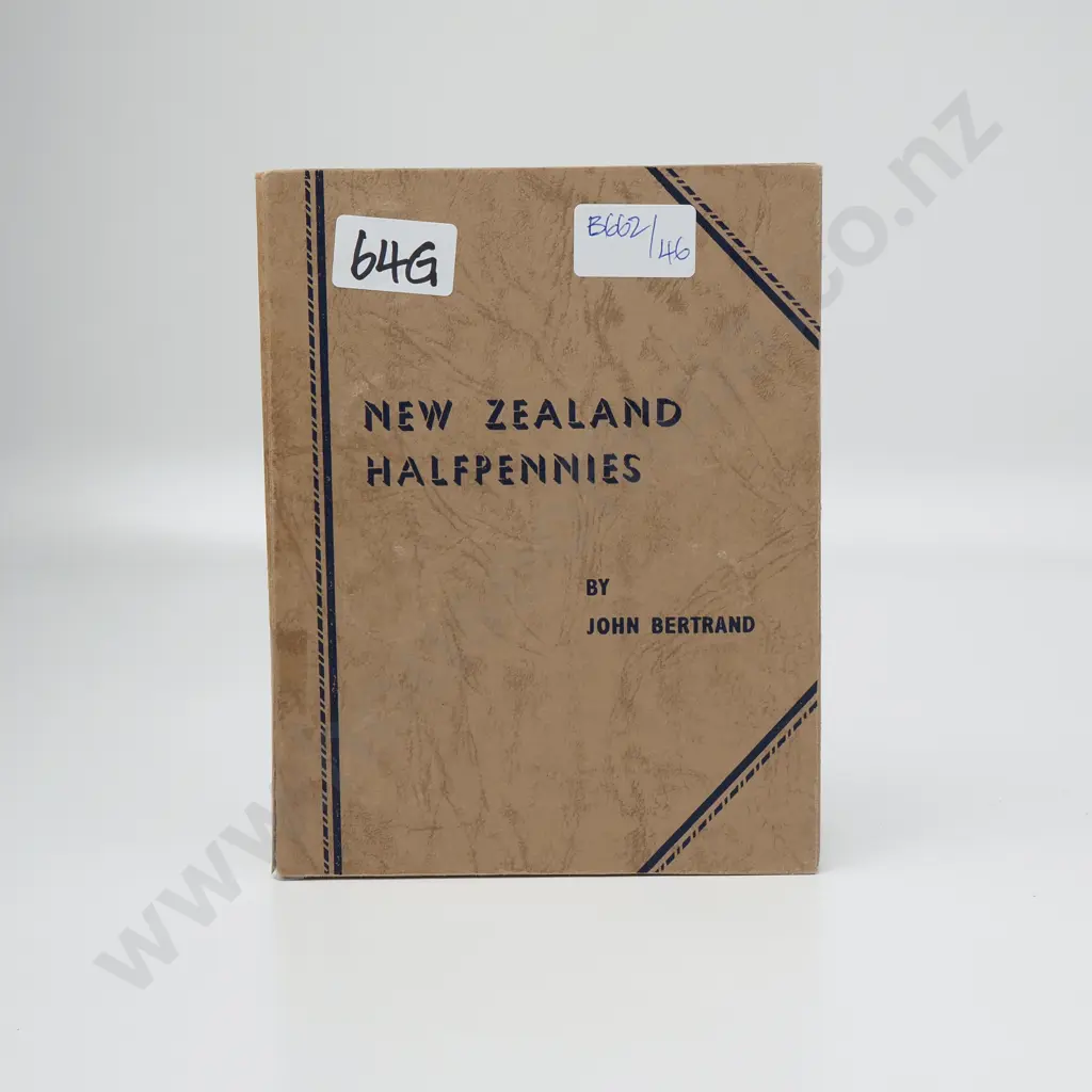 NZ Bertrand Half Penny Album - Mostly Complete Image 1++