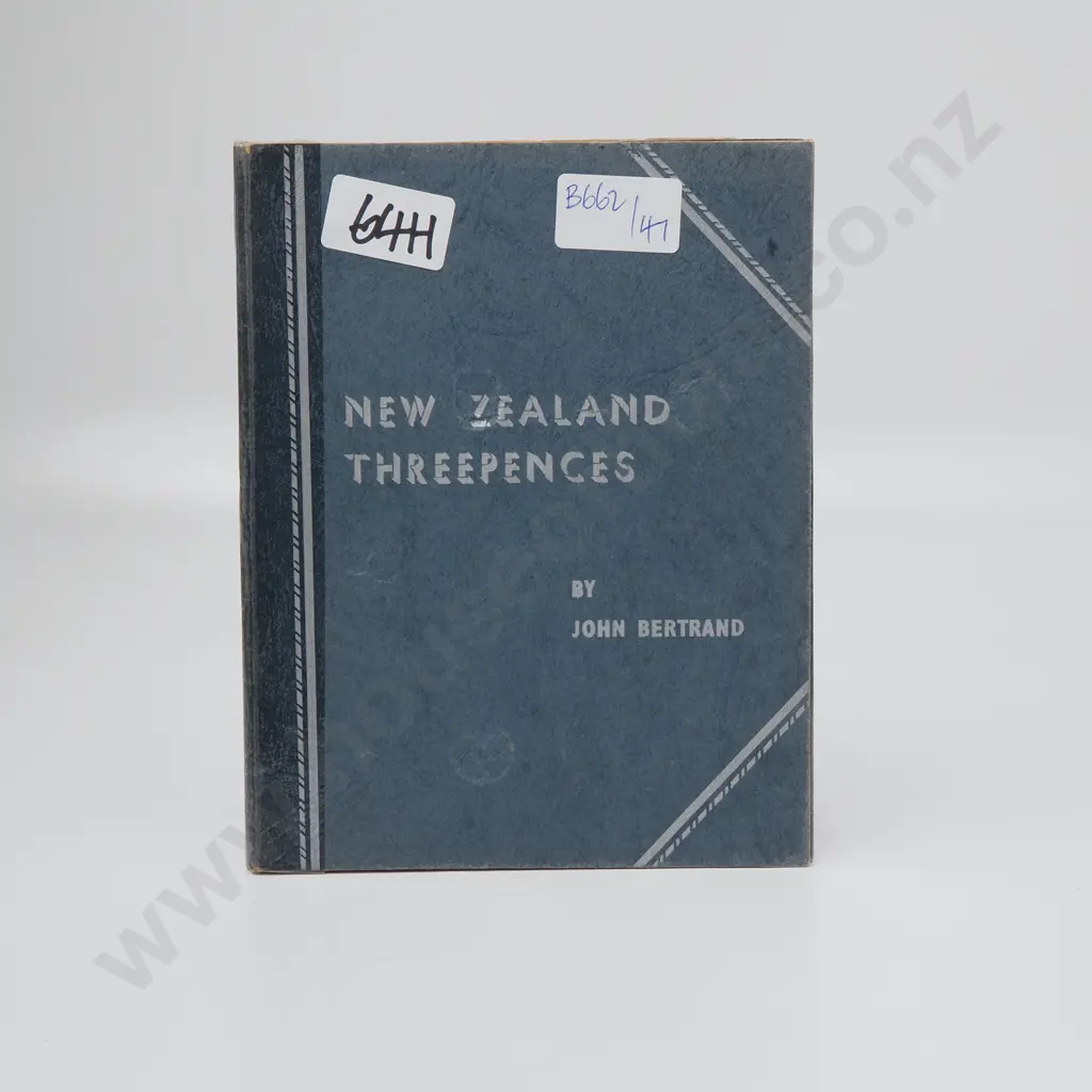 NZ Bertrand Threepence Album - Complete w 1935 Threepence Image 1++