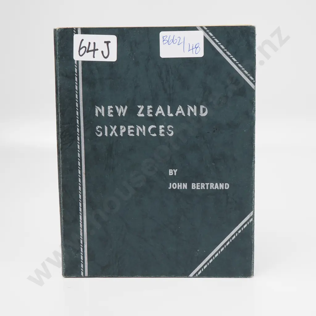 NZ Bertrand Sixpence Album - Not Complete Image 1++