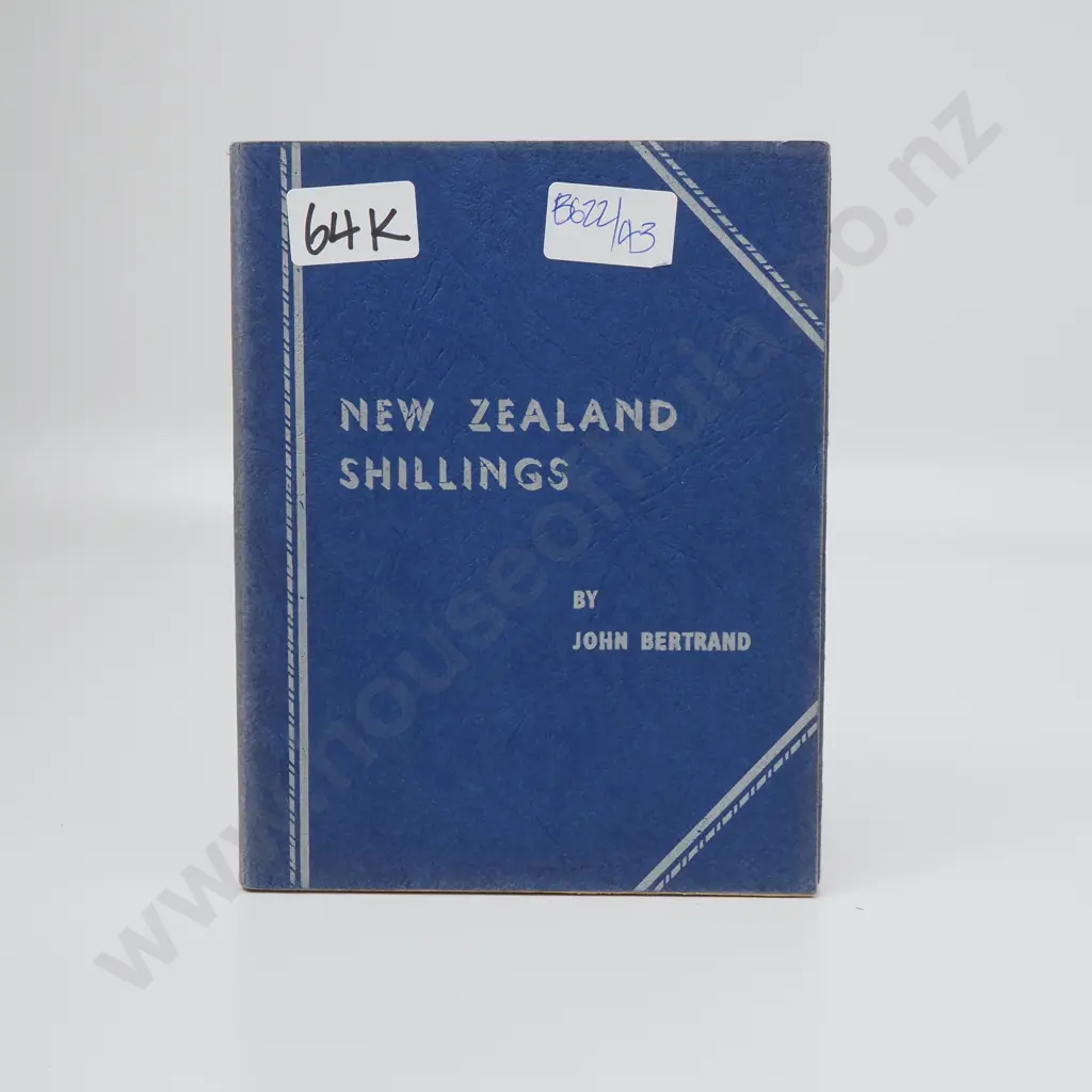 NZ Bertrand Shilling Album - Complete Image 1++