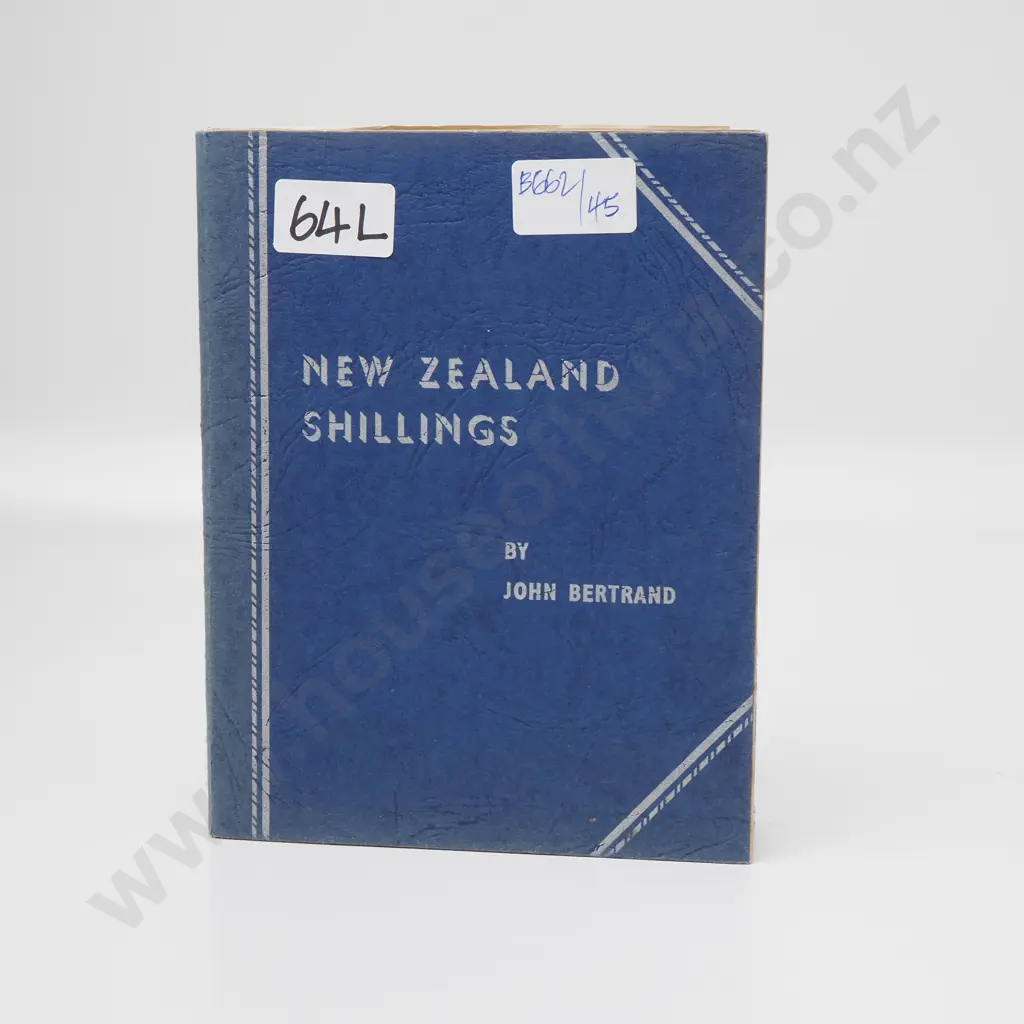 NZ Bertrand Shilling Album - Not Complete Image 1++
