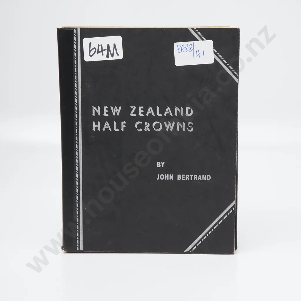 NZ Bertrand Half Crown Album - Complete Post 1947 Image 1++