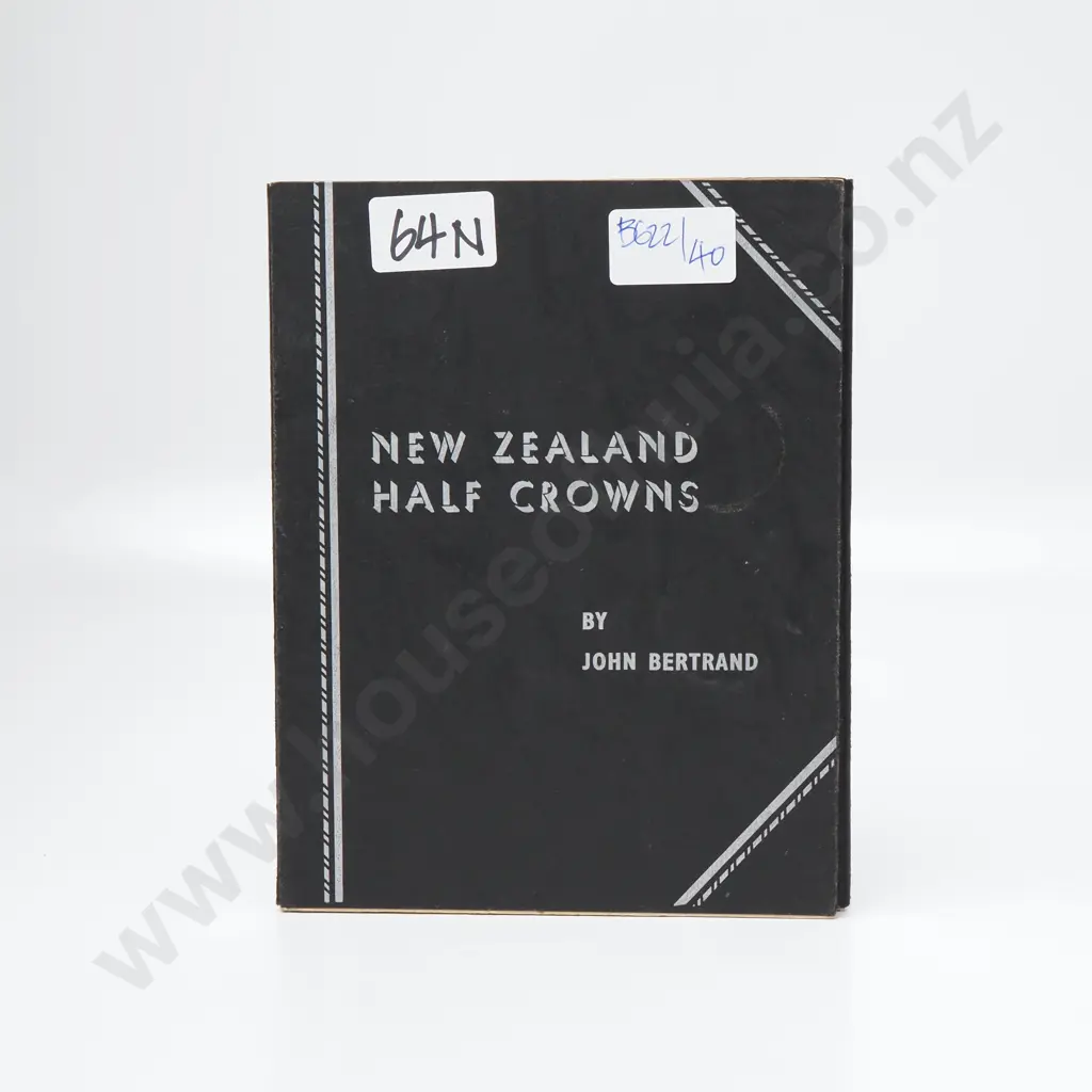 NZ Bertrand Half Crown Album - Complete Post 1947 Image 1++