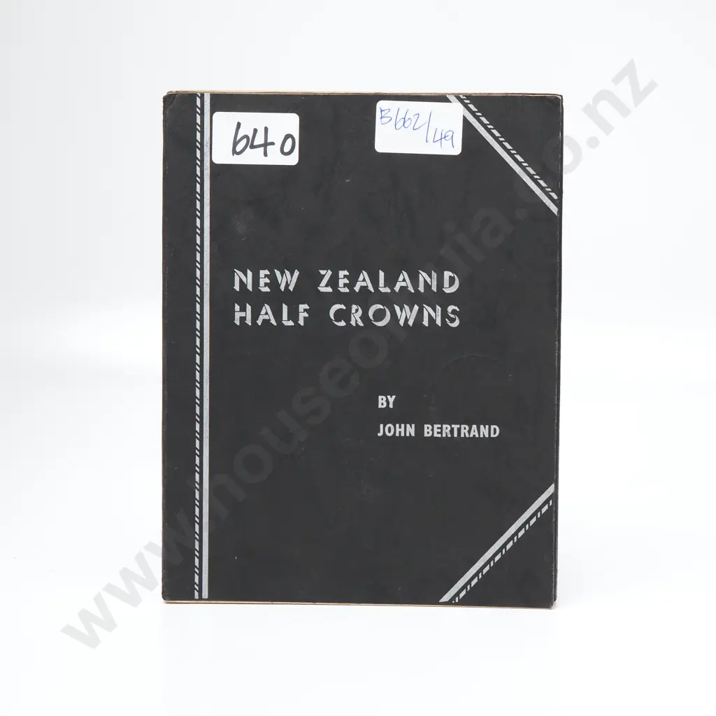 NZ Bertrand Half Crown Album - Complete Image 1++