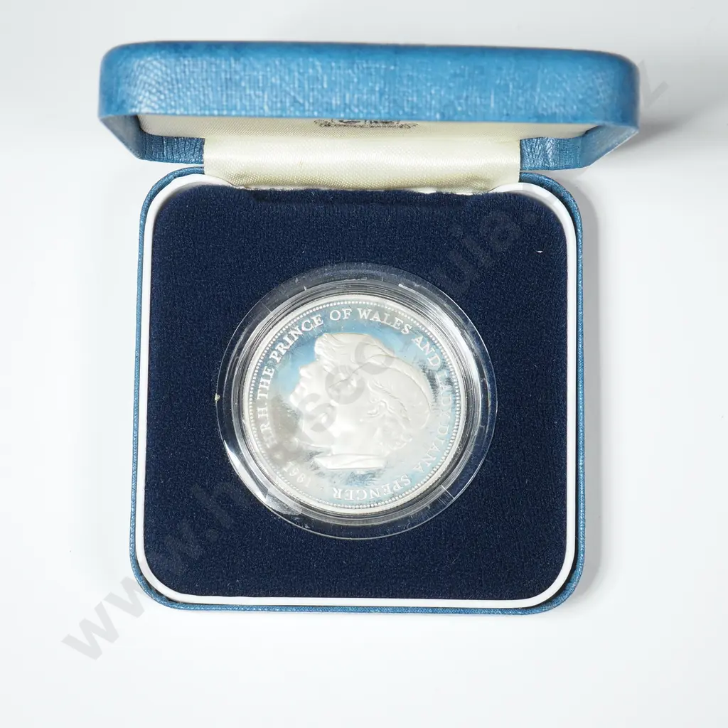 1981 Silver Proof Royal Mint Coin  Image 1++