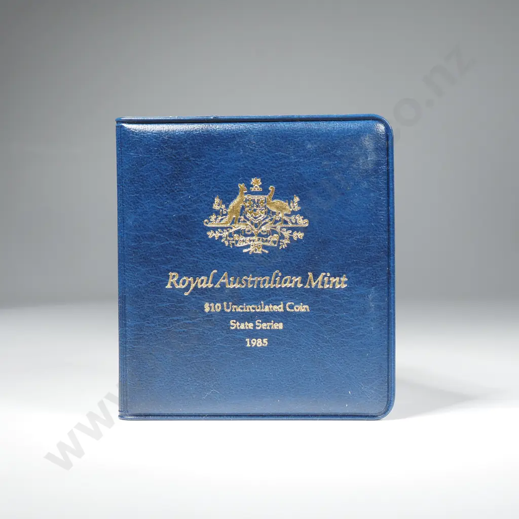 1985 Australian UNC $10 Sterling Silver Coin - 20 Grams Image 1++