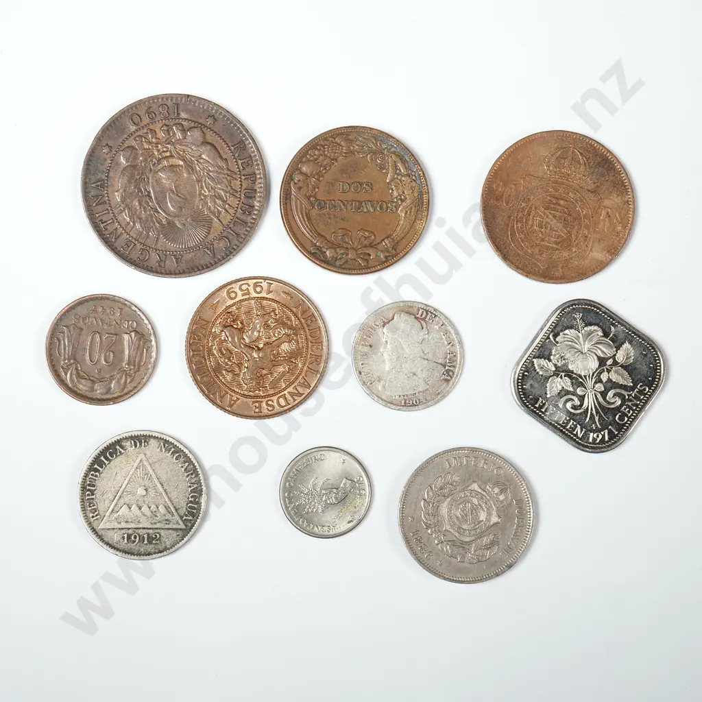 Assorted Lot of Mainly 19th Century Interesting European Coinage Image 1++