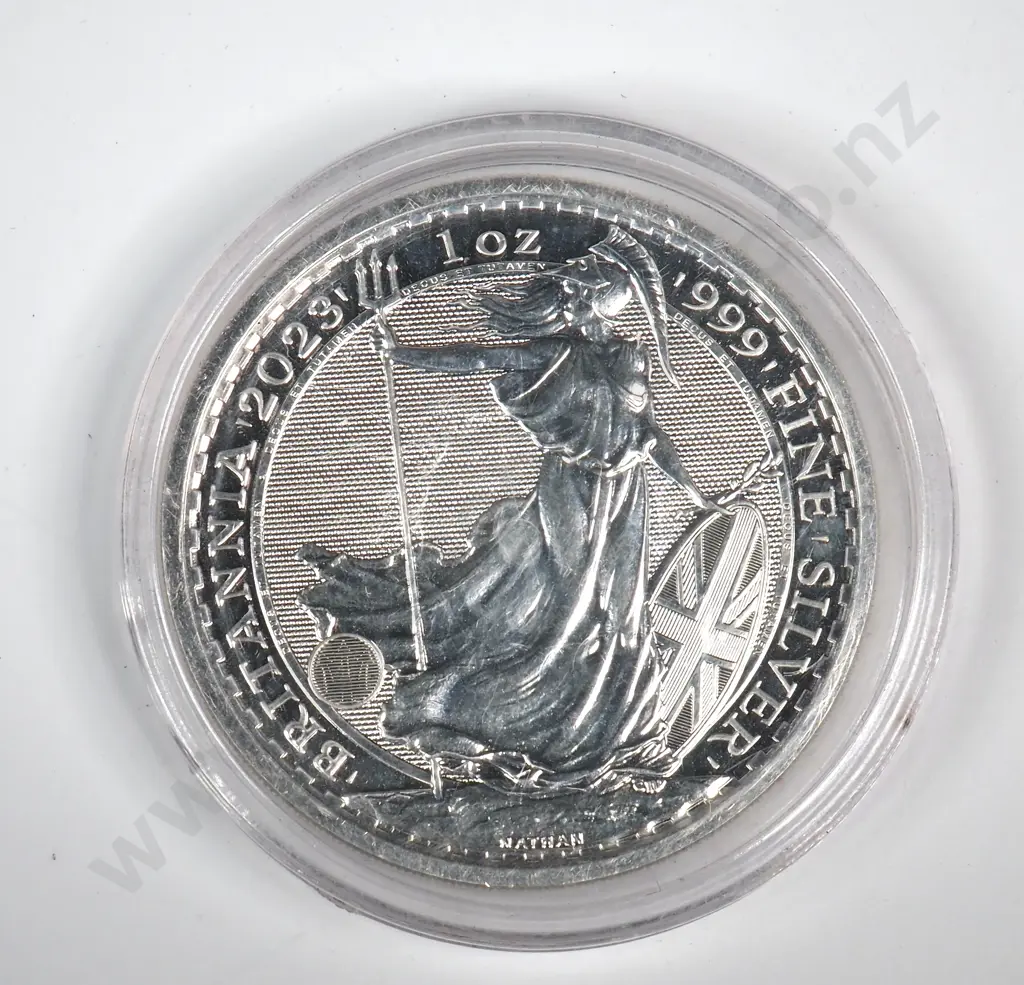 2023 One Ounce Silver Britannia Image 1++