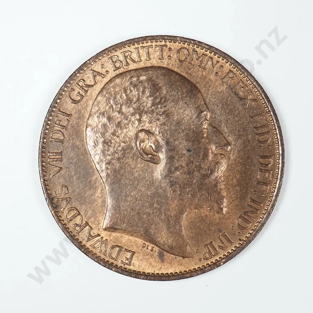 United Kingdom Halfpenny: 1902 - Almost Uncirculated Image 1++