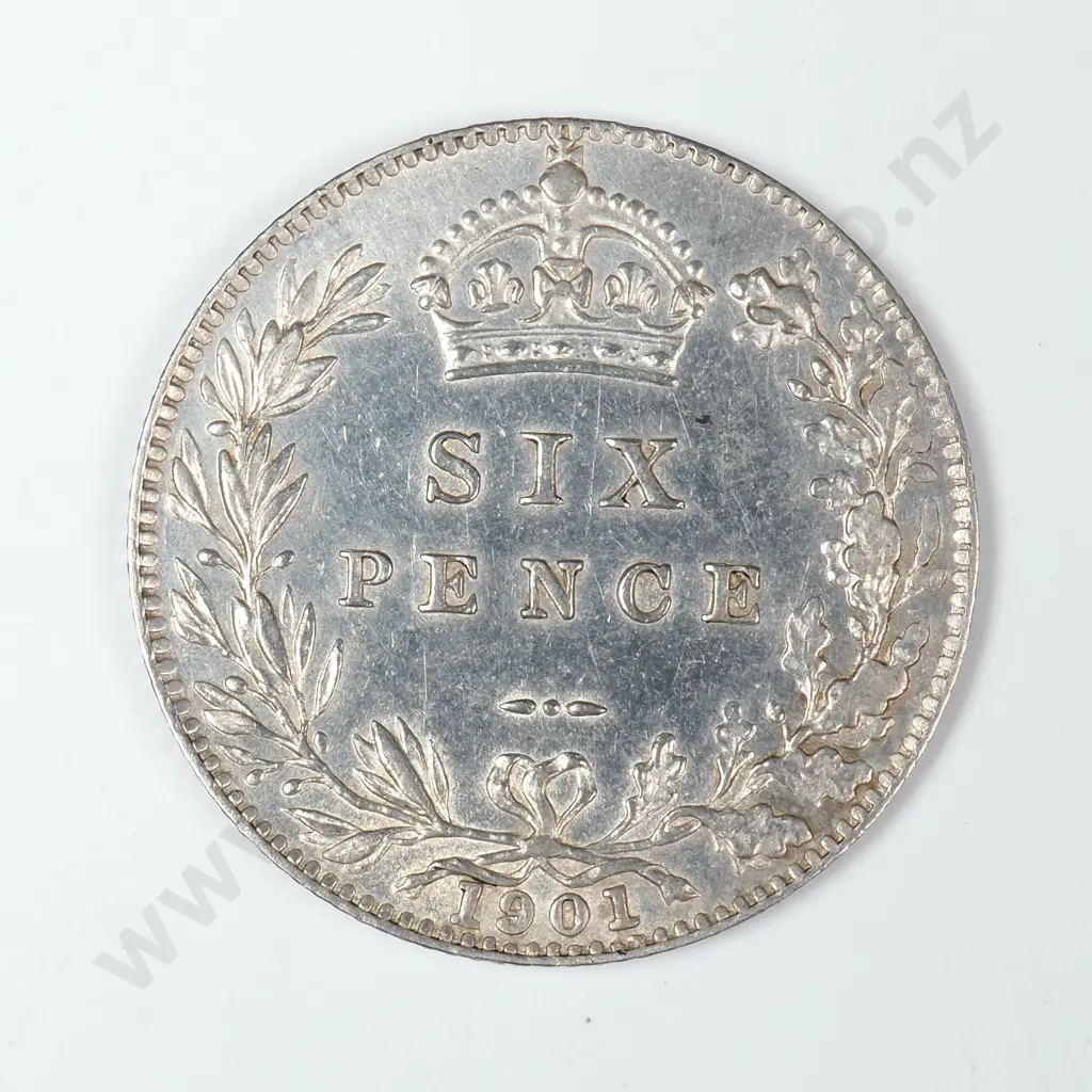 United Kingdom Sixpence: 1901 - Almost Uncirculated Image 1++
