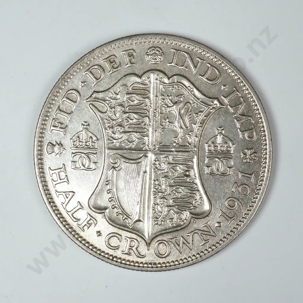 1931 United Kingdom Half Crown - Better Grade Image 1++