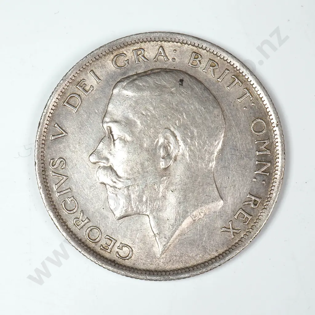 1916 United Kingdom Half Crown - Better Grade Image 1++