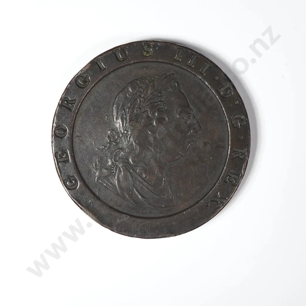 1797 United Kingdom Cartwheel Two Penny Image 1++