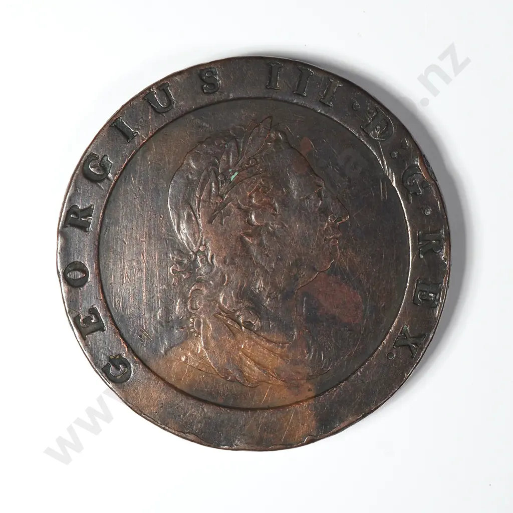 1797 United Kingdom Cartwheel Two Penny Image 1++