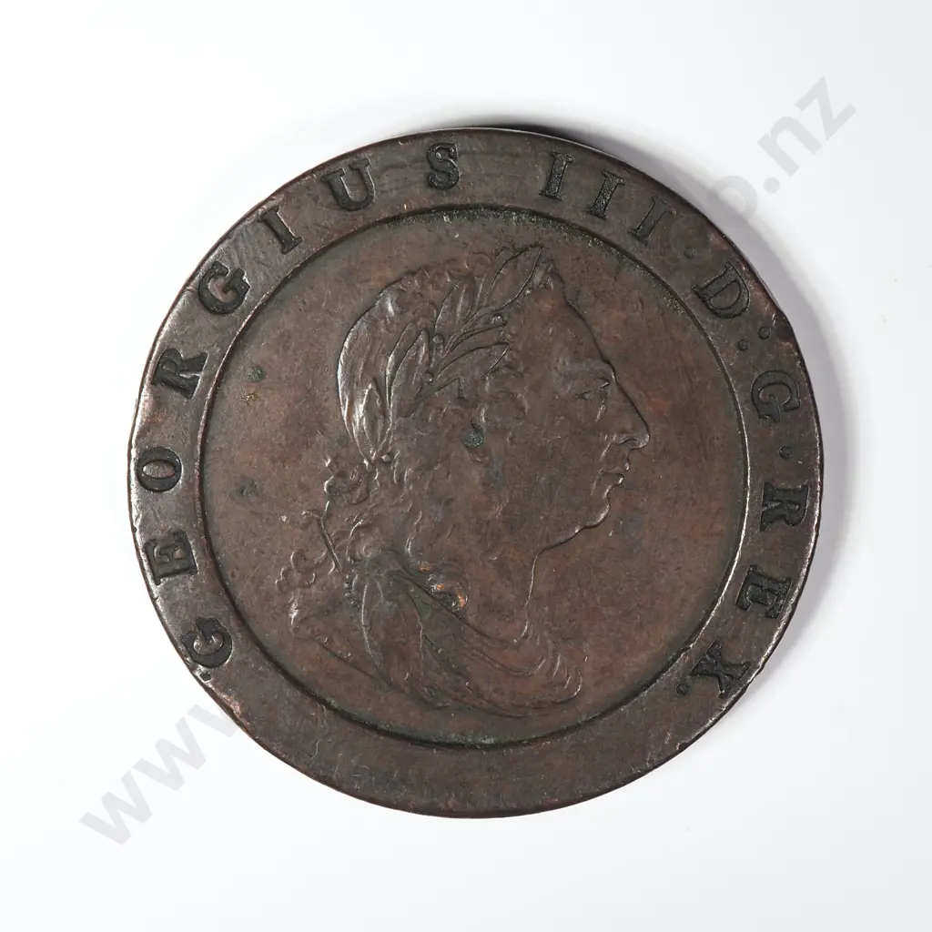 1797 United Kingdom Cartwheel Two Penny Image 1++