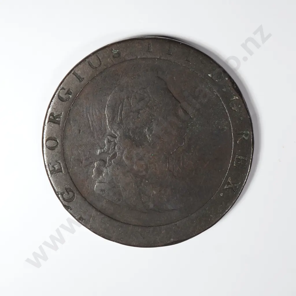 1797 United Kingdom Cartwheel Penny Image 1++