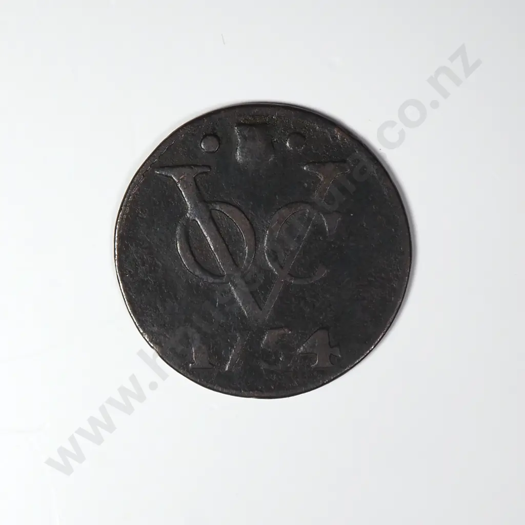 1754 Dutch East Indies Coin Image 1++