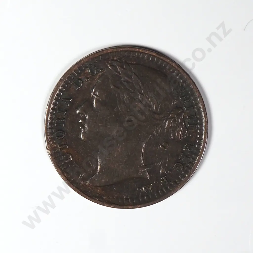 1885 United Kingdom Third Farthing Image 1++