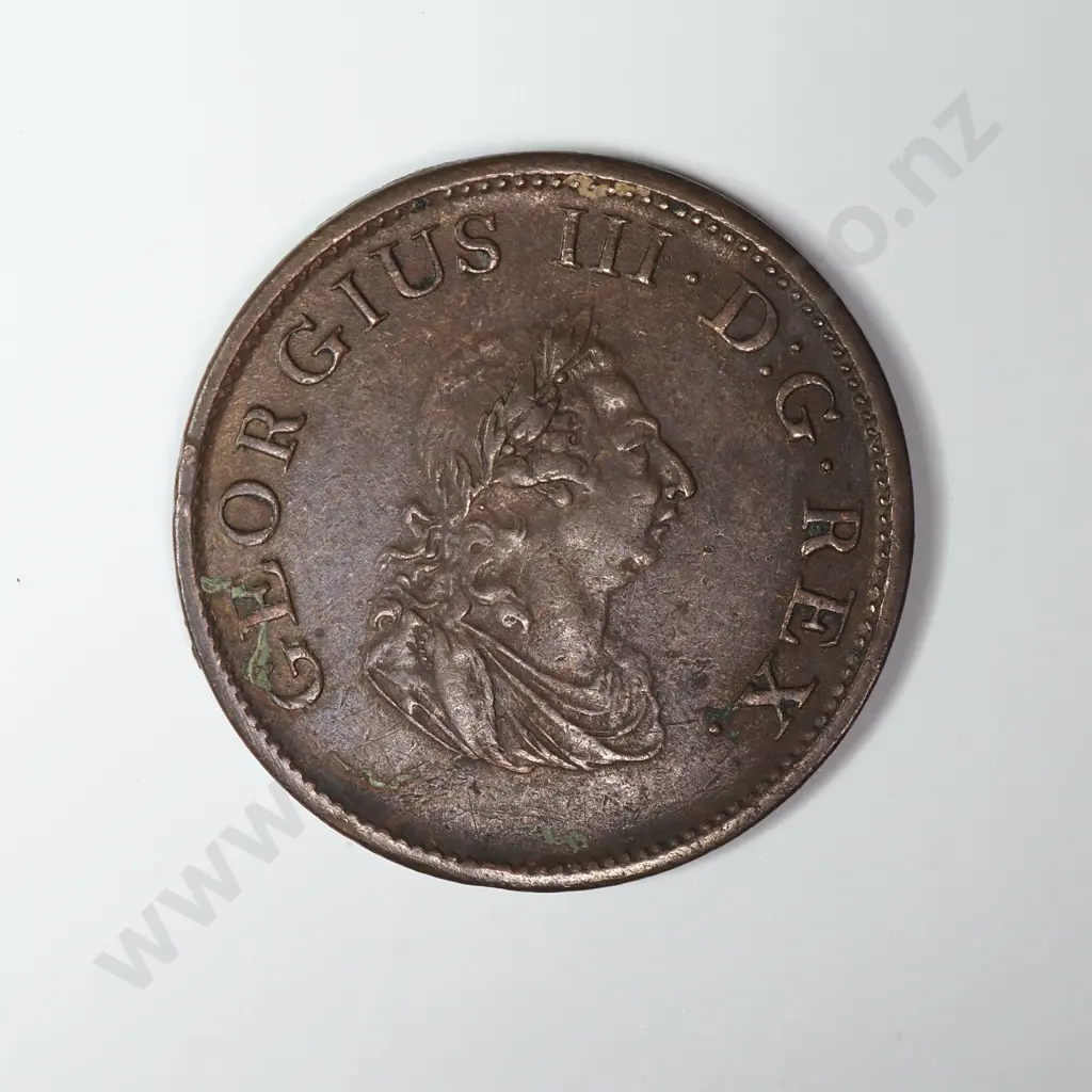 1805 Ireland Halfpenny Image 1++