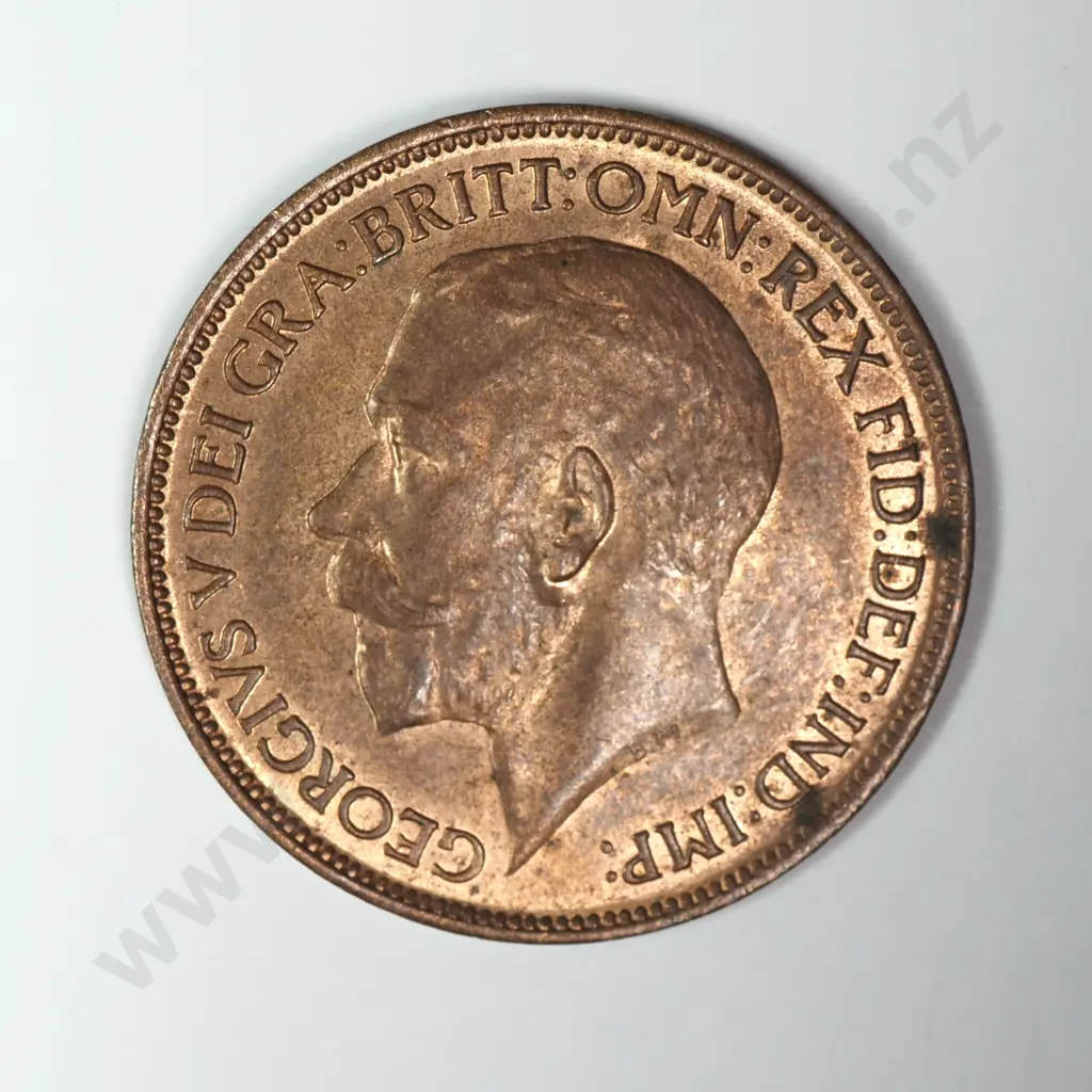 United Kingdom Halfpenny: 1915 - Almost Uncirculated Image 1++