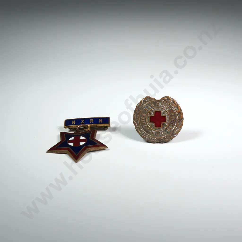 1933 Kingsford Smith Flight Button & Aero Club Badge Image 1++