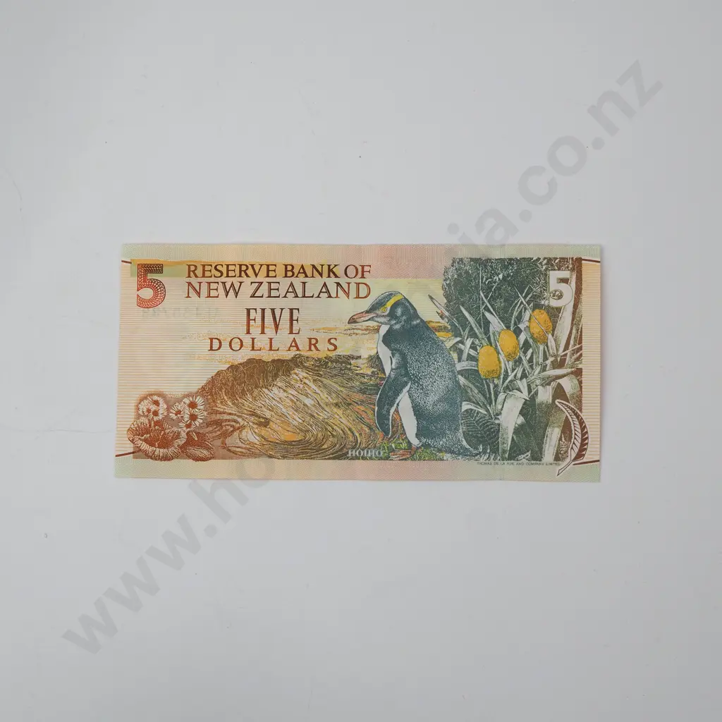 Five Dollar Brash Banknote - Better Grade Image 1++
