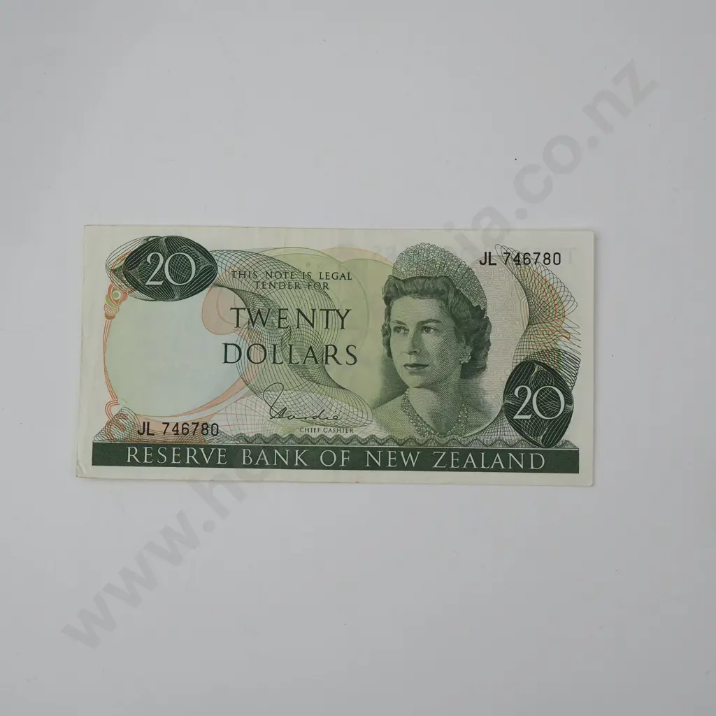 Hardie Type I Twenty Dollar Banknote - Better Grade Image 1++