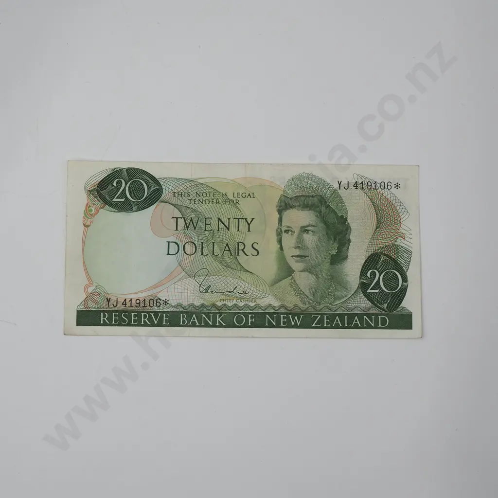 Hardie Type I Twenty Dollar Star Banknote Image 1++