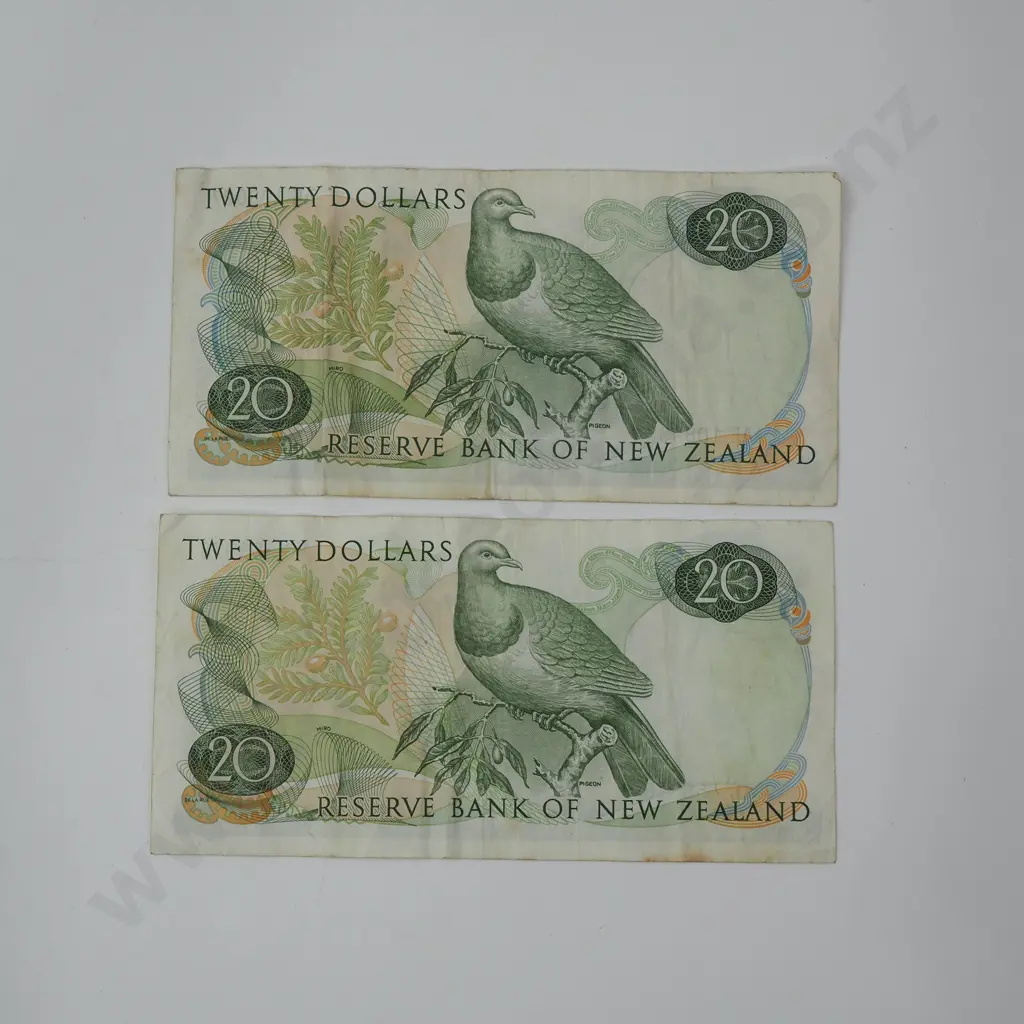 Two Twenty Dollar Banknotes - Fleming & Hardie Image 1++