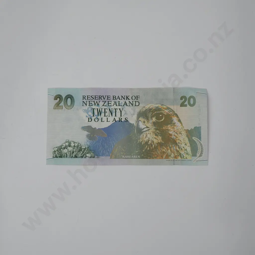 New Zealand Twenty Dollar Brash Banknote - Better Grade Image 1++