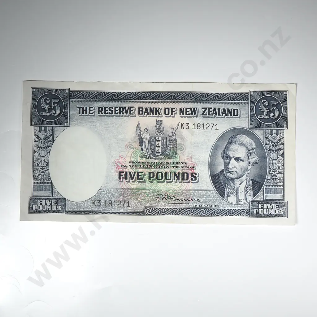 Fleming Five Pound Banknote - Better Grade  Image 1++