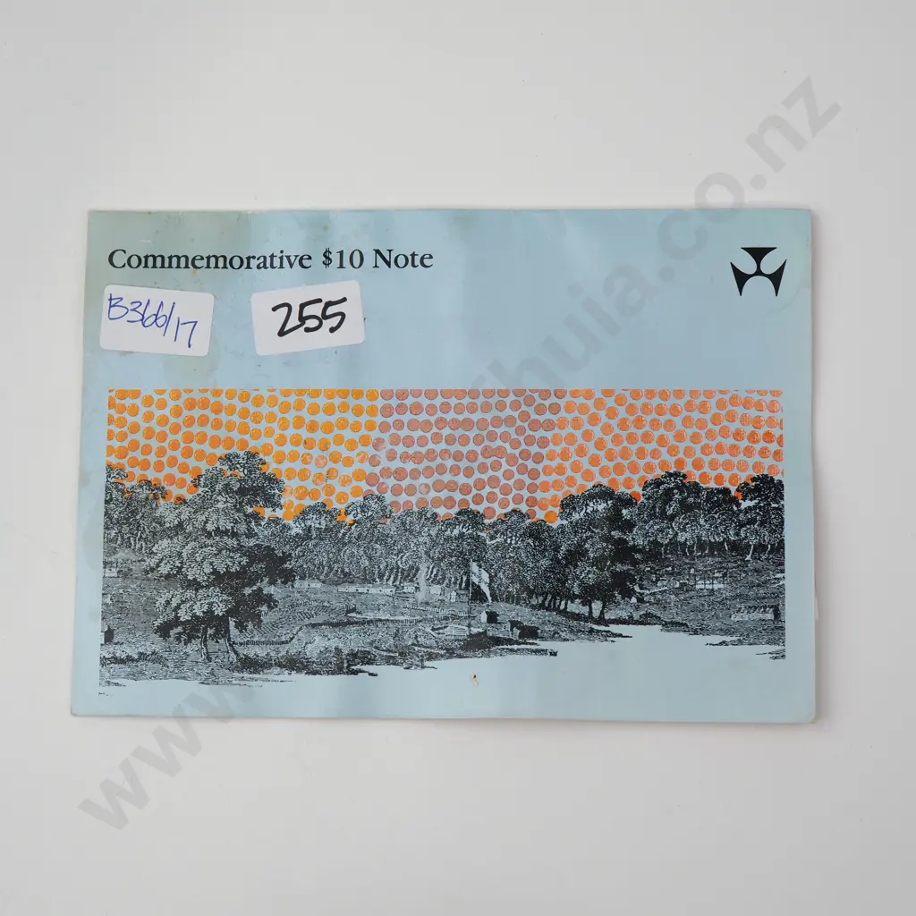 Australia Ten Dollar Banknote Commemorative Set - Damaged Image 1++