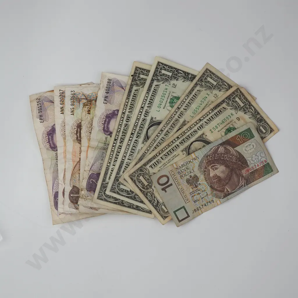 4 X RUSSIAN NOTES – 10 + 25 RUBLES 1909, 250 RUBLES 1917, 1000 RUBLES 1917 Image 1++