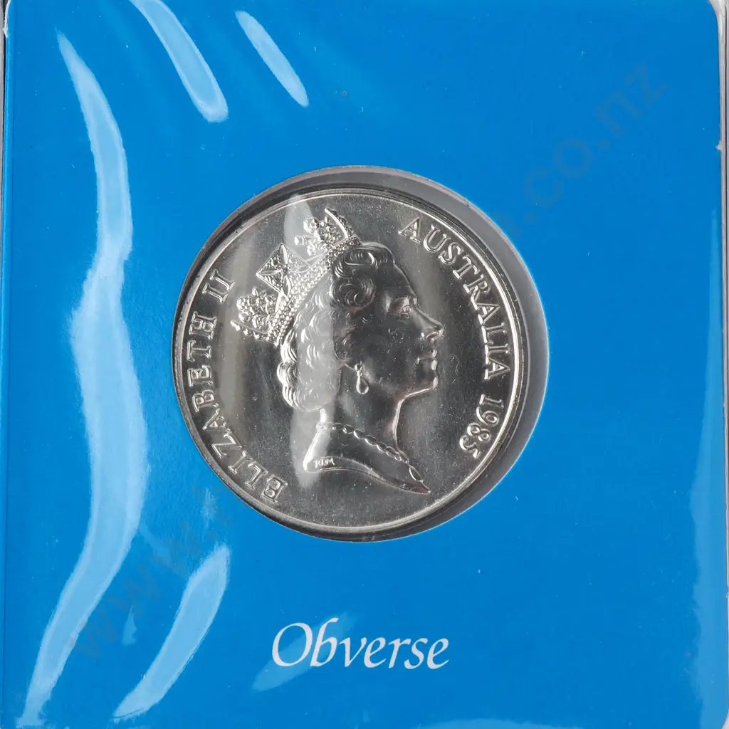 1985 Australian UNC $10 Sterling Silver Coin - 20 Grams Image 1++