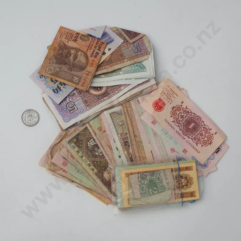 Assorted Lot of International Banknotes Image 1++