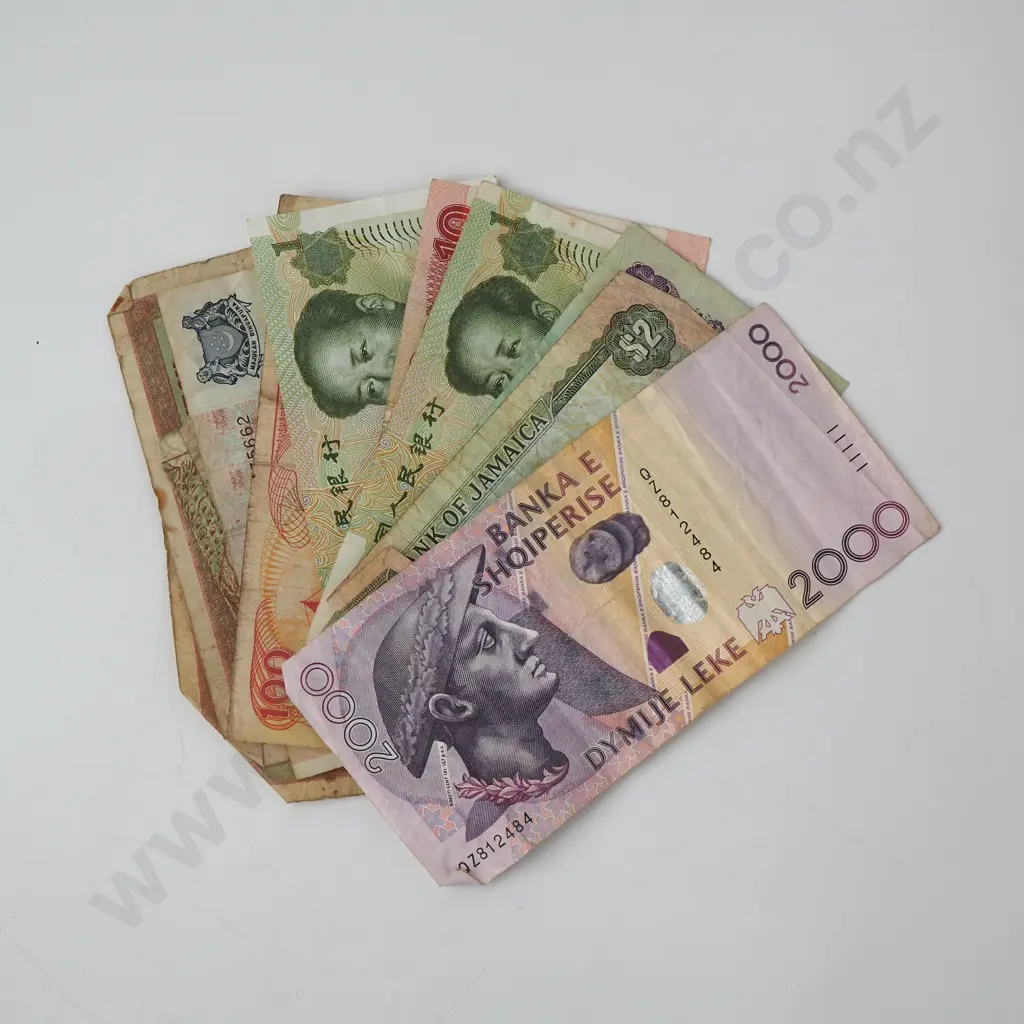 Assorted Lot of International Banknotes Image 1++