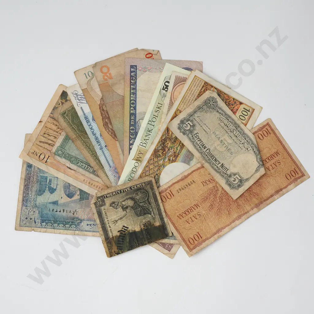 Assorted Lot of International Banknotes Image 1++